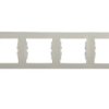 Sedna Ramka Poczwórna Biała Pozioma Sdn5800721