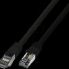 1912HF-2,0M Patch cable, Cat.8.1, S/FTP, 2 m, black