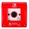 Przycisk ppoż. natynkowy 1Z 1R czerwony OP1-W01-B11