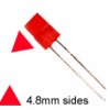 LED - red triangular