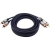 Kabel AUDIO 2xRCA / 2xRCA wtyk - wtyk 25m VITALCO RKD200 cinch czincz