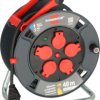 Bęben kablowy 40m 5 gniazda Szpula kablowa typ Typ E - gniazdo francuskie Typ E – francuski 230 V