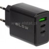 Ładowarka sieciowa gniazdo USB + USB-Cx2 QC+PD 40W