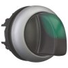 Eaton 216847-1 M22 Series Selector Switch Black/Green 3-position Maintained