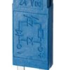 Moduł EMC, LED zielony+dioda 110-220V DC, polaryzacja A2+ 99.01.9.220.79
