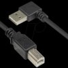 2510-EU03W USB 2.0 EASY male A angled > male B, 3m