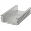 Radiator 70 x 40 x 15mm aluminium