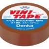 Taśma izolacyjna VINI-Japan brązowa