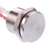 PBAR91FB000 APEM Latching 19mm Stainless Steel Piezo Switch Prewired IP68 SPST
