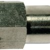 Złączka pneumatyczna wtykowa prosta do węża fi 12 mm, G 1/2 GW, mosiądz niklowany