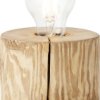 Lampa stołowa Brilliant Trabo 93111/36 E-27 sosna