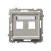 SONATA Obudowa gniazda podwójnego typu keystone prosta kaszmirowy GPK-2R/p/82 OSPEL