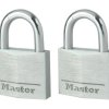 Kłódka średnica szekli: 5mm Master Lock Kłódka W budynkach, na zewnątrz aluminiowa