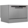 Baridi DH84 Tabletop Dishwasher 6 Place Settings 6.5L Capacity Silver