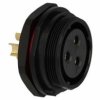 SPP2912-3GZ-P Gniazdo 3 pin, zakręcane na obudowę, zakręcany, wodoodporny - gwint zewnętrzny (50A)