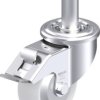 Blickle 742606 LEZ-PO 75G-FI-FA Rolka obrotowa z blachy stalowej Średnica koła: 75 mm Maksymalne obciążenie: 150 kg 1 sz