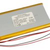 Akumulator; Li-Po; LP8970129; 3,7V; 10000mAh; 8,9x70x120mm; Zabezpieczenie PCM; konektor+ gniazdo 2,54*2piny; AKYGA; RoHS
