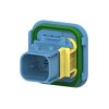 Złącze TE Connectivity Heavy Duty Sealed Connector Series Męski Obudowy samochodowe Wire To Wire
