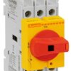 Rozłącznik izolacyjny 3P 16A pokrętło żółto/czerwone GA016ARY