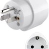 Mains adapter Europe > North America/Japan, 3-pole, white