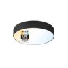 Plafon LED 18W, 1660lm, 3CCT, IP20, okrągły, czarny, CATALINA HOROZ