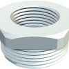 Adapter/reduction, M63 to M40, 68 mm, light gray, 2030673