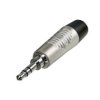 Złącza jack, Re-An Products 3.5 mm Swobodne zawieszanie Złącze TRS Męski 3 Czarny 500V
