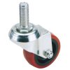 Draper 65520 100mm Dia. Swivel Bolt Fixing Polyurethane Wheel - S.w.l. 125kg