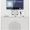Radio gniazdkowe TechniSat DIGITRADIO FLEX 2 DAB+, fale metrowe (VHF) zawiera głośnik, funkcja budzika biały