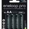 Akumulator NiMH R6 / AA 2500mAh 1,2V Eneloop PRO BK-3HCDE/4BE (4 szt.)