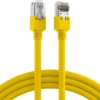Patch cable, RJ45 plug, straight to RJ45 plug, straight, Cat 5e, S/UTP, PVC, 50 m, yellow, K8702.50