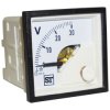 Woltomierz analogowy DC wycięcie: 68 x 68 mm Sifam Tinsley 0 → 30V dc