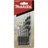 Makita D-62371 Wood twist drill bit set 2-8mm HSS precision drilling