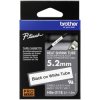 Brother HSE211E Label Machine Tape Heat Shrink Tube 5.8mm Black on White