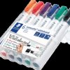 351 B WP6 Whiteboard marker set, 2 - 5 mm, 6 colours