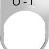 Label holder, printed with “O-I”, for Harmony XB4/XB5, ZBYM2178