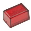 Obudowa Z63 pełna; czerwona; plastikowa; 15x16x26mm