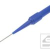 Końcówka pomiarowa 20.161.5 nieb. igła 0.7mm/gn.ban.4mm 1A/30V