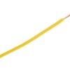 Przewód montażowy 0,25 mm² Żółty Staubli PVC 23 AWG 500 V dł. 100m 66/0,07 mm +70°C RoHS Compliant