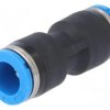 Złączka wtykowa prosta -0,95-6bar Uszczelka kauczuk NBR QS 153033
