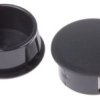 Zaślepka, Czarny Niegwintowany, Nylon 66, Zaślepianie, 22.2mm 25.8mm RS PRO