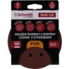 Papier Ścierny Krążki Na Rzep Z Otworami 125Mm P120 Zestaw 5Szt Schmith