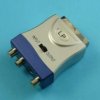 SCART ADAPTOR VHS/SVHS Z PRZEŁ.+3xCINCH