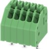 PCB terminal, 5 pole, pitch 2.5 mm, AWG 24-20, 2 A, spring-clamp connection, green, 1990038