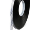 Adhesive tape, 12 x 1.2 mm, double sided, foamed acrylate, black, 25 m, 07065-00009-22