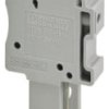 Plug, push-in connection, 0.2-6.0 mm², 1 pole, 32 A, 8 kV, gray, 3212010