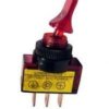 Przełącznik dźwigniowy podświetlany 12V - czerwony ON-OFF