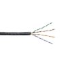 Kabel EmiterNet zewnętrzny PVC+PE UTP (U/UTP) kat.5e, drut 4x2x0,5 PE K/EMITERNET-UTP5EOutdoor. /305m/