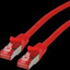 21152952 Patch cable Cat. 6 S/FTP (PiMF), LSOH, red, 0.3 m