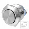 Przycisk wandaloodporny PW19PW;19mm wystający;2A/250V;chwilowy;2pin;śr.